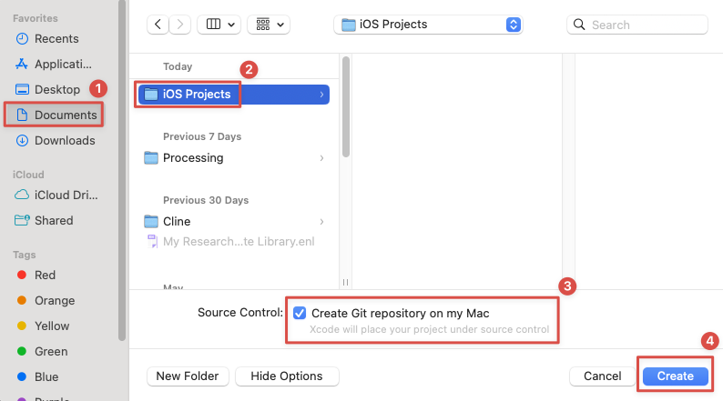 Start with Xcode - Step 5